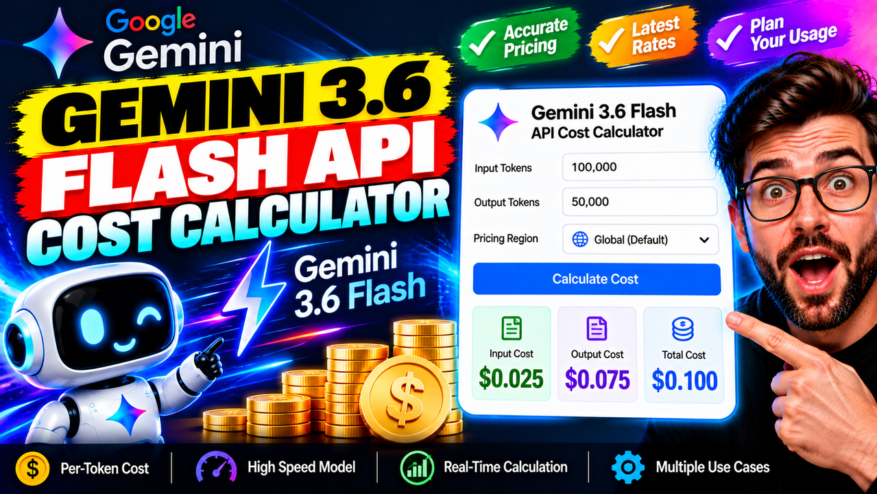 Gemini 3.6 Flash Api Cost Calculator