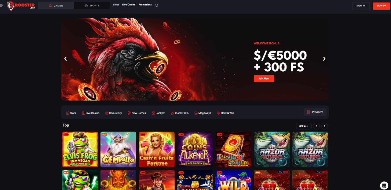 RoosterBet Casino Review 2026