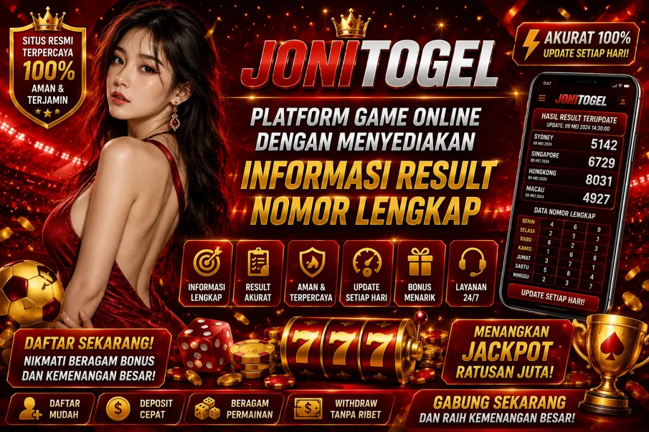 JONITOGEL : Platform Game Online Dengan Menyediakan Informasi Result Nomor Lengkap