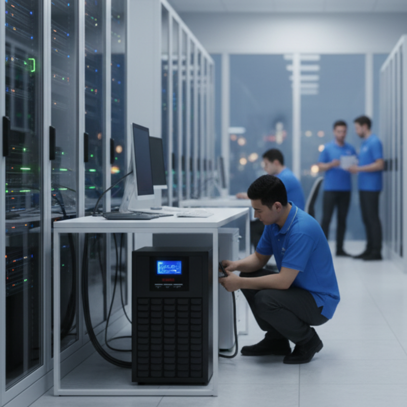 Nobreak TS Shara Senno VT 3000VA On-Line de frente