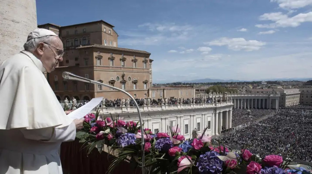 Video de la bendición del papa Francisco urbi et orbi