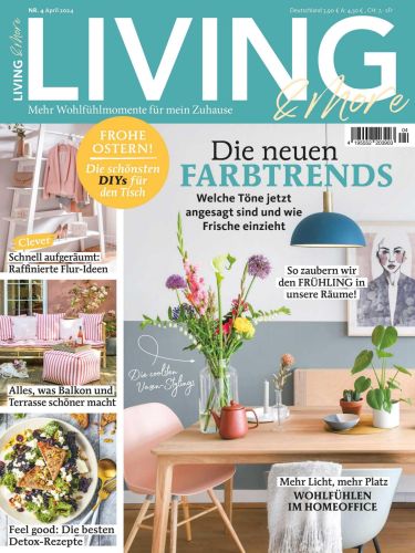 Cover: Living at Home Magazin No 04 April 2024