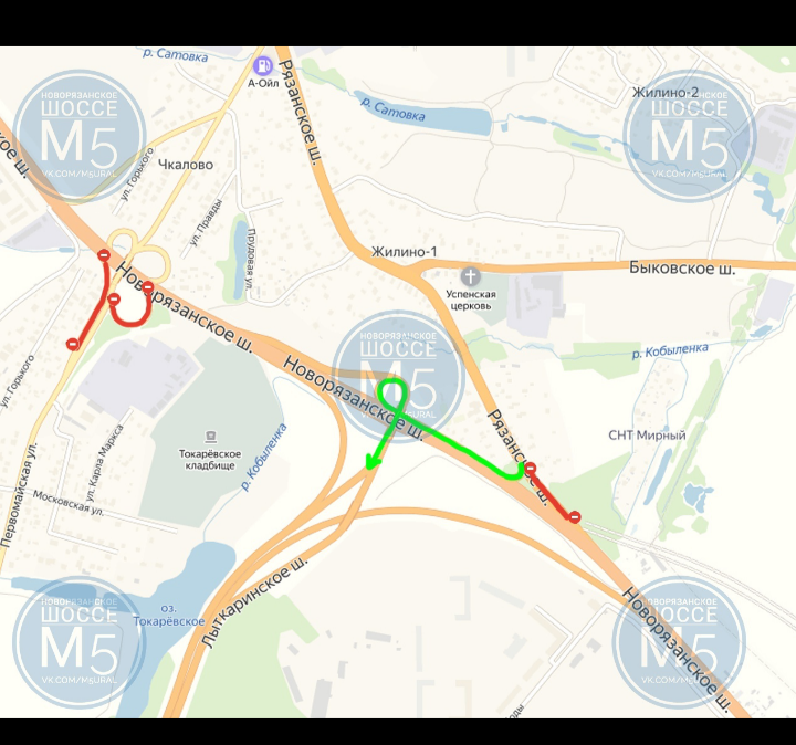 Трасса м5 урал в обход октябрьского схема
