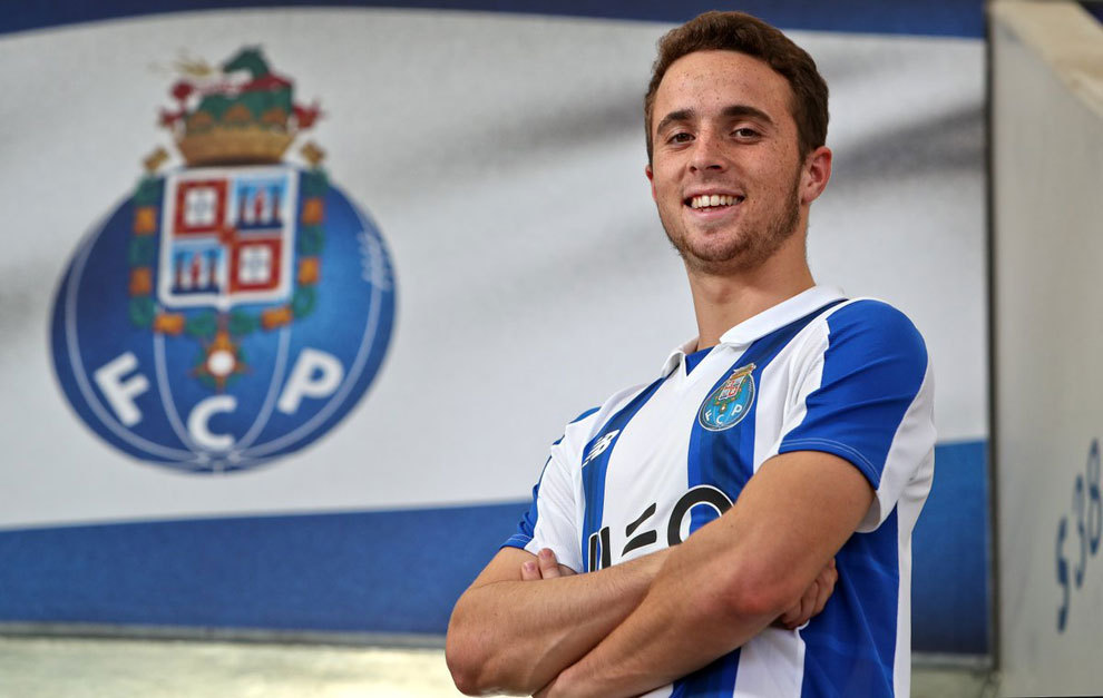 Diogo Jota celebrating a goal