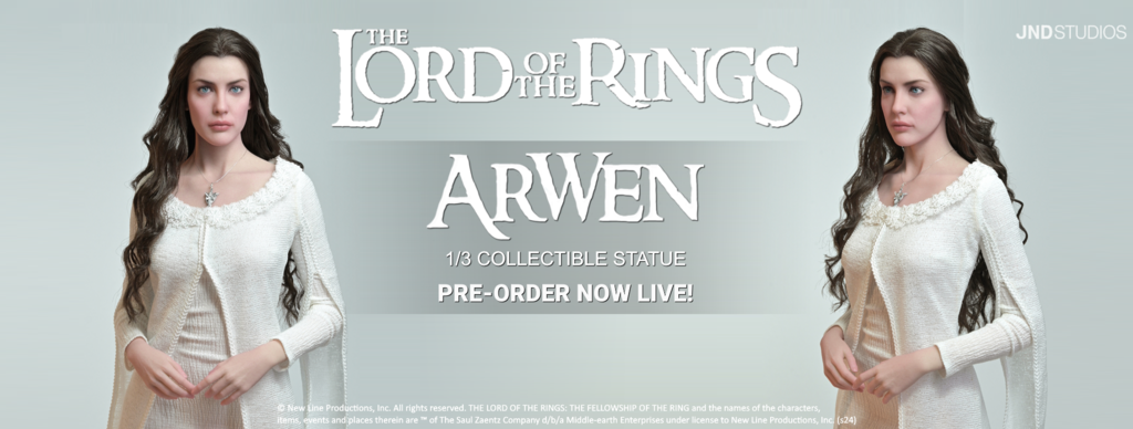 JND Studios : The Lord of the Rings - Arwen 1/3 Scale Statue FBBanner-Arwen-PO