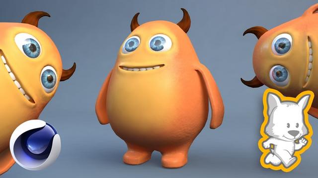 3D Character Creation in Cinema 4D Modeling a Happy Monster 3D Character Creation in Cinema 4D Modeling a Happy Monster