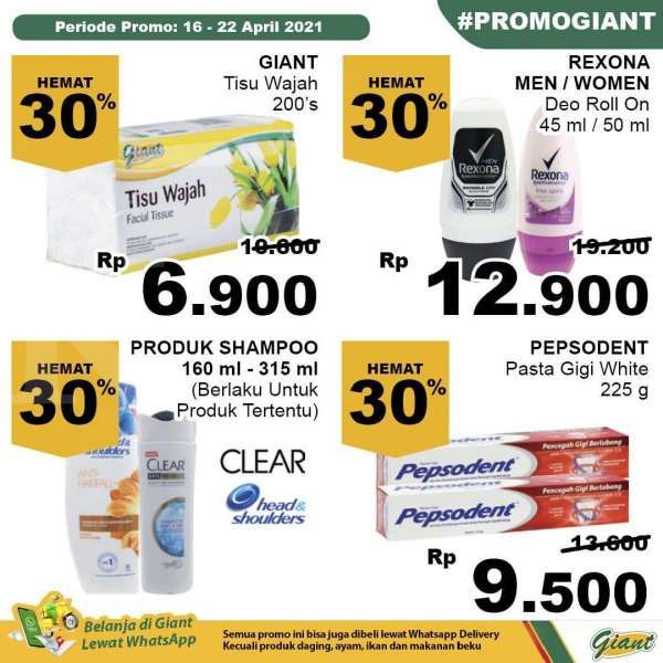 Katalog Promo Giant 16-22 April 2021 
