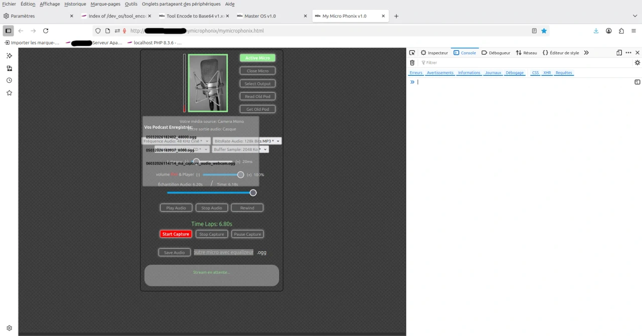 good sound screenshot module podcast v1 01 option mp3reader
