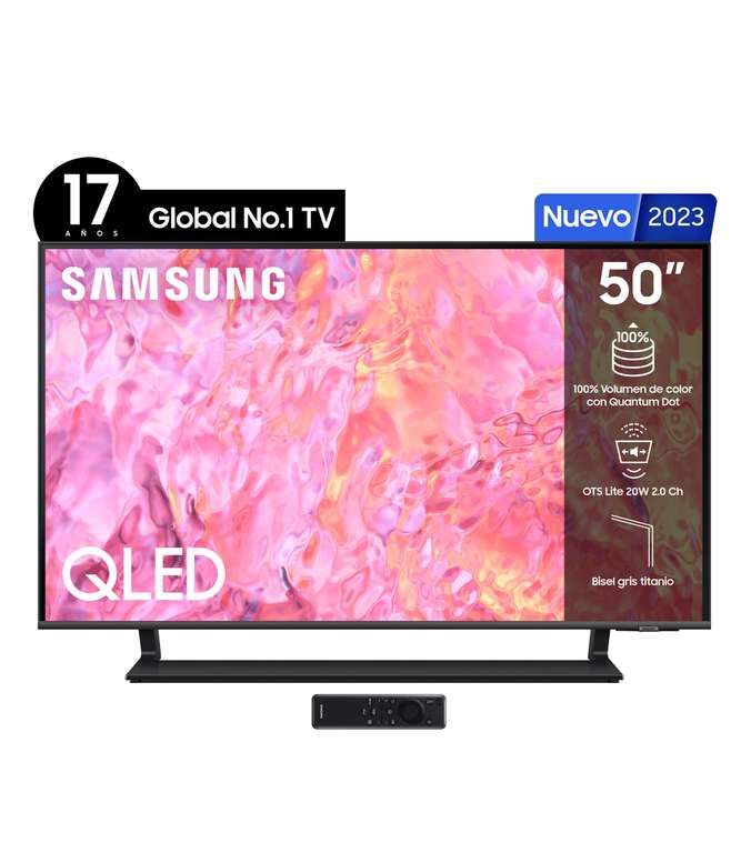 El Palacio de Hierro: Pantalla Samsung QLED 50 70% DESCUENTO 