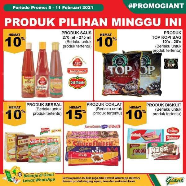 Katalog Promo Weekday GIANT 5-11 Februari 2021