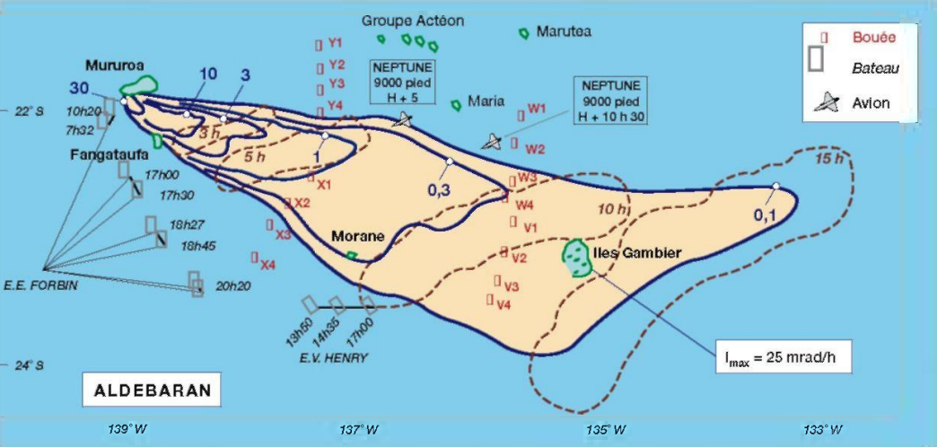 retombées proche tir Aldébaran