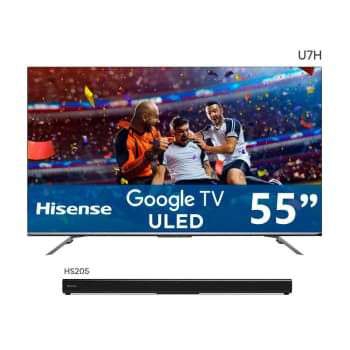 Sam's Club: HISENSE U7H MAS BARRA DE SONIDO 
