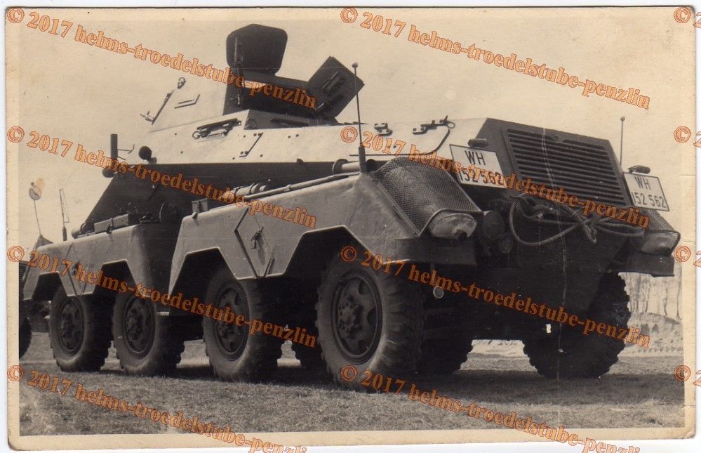 Orig.Foto,Schwere Panzerspähwagen Sd.Kfz.231,8-R