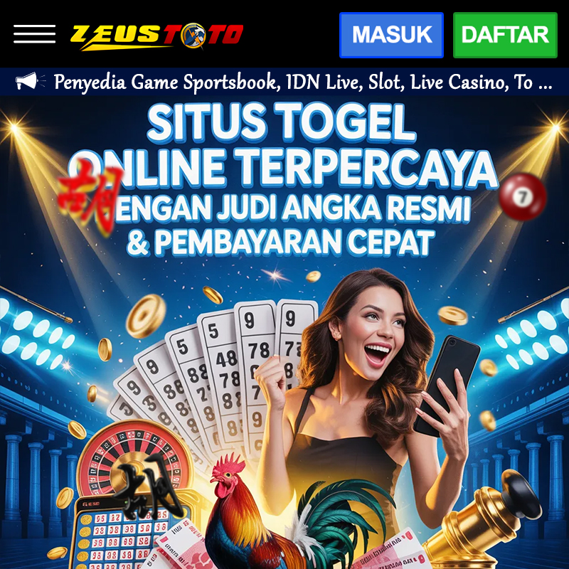 ZEUSTOTO | Situs Togel Online Terpercaya dengan Judi Angka Resmi & Pembayaran Cepat image 1