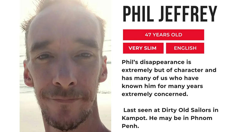 Appeal issued for British man missing in Cambodia