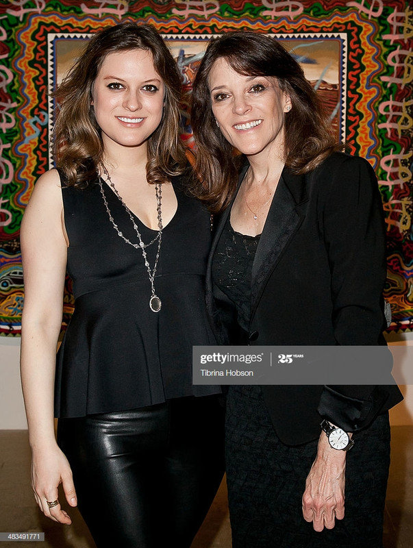 Marianne Williamson with her daughter India Emma