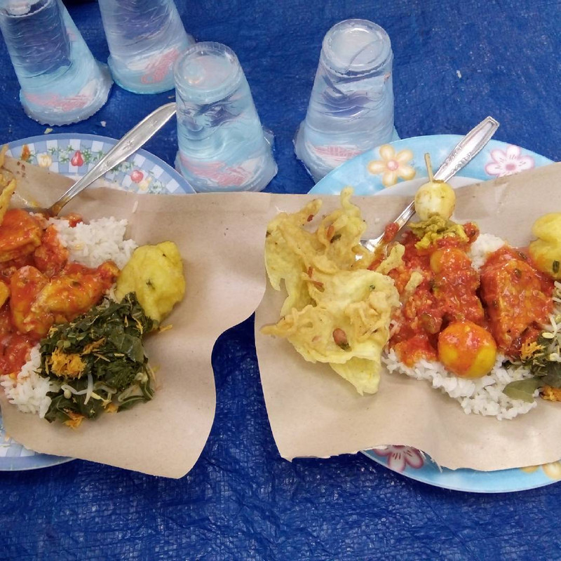 Nasi Boran khas Lamongan di Kawasan Made, Lamongan Kota