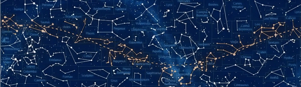  las constelaciones de la ecl�ptica/zodiacales entre +30� y -30� de declinaci�n