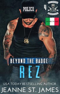 Jeanne St. James - Blue Avengers MC Vol. 4. Beyond the Badge. Rez (2024)