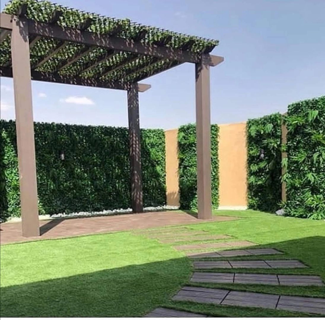 برجولة مع جلسات مريحة