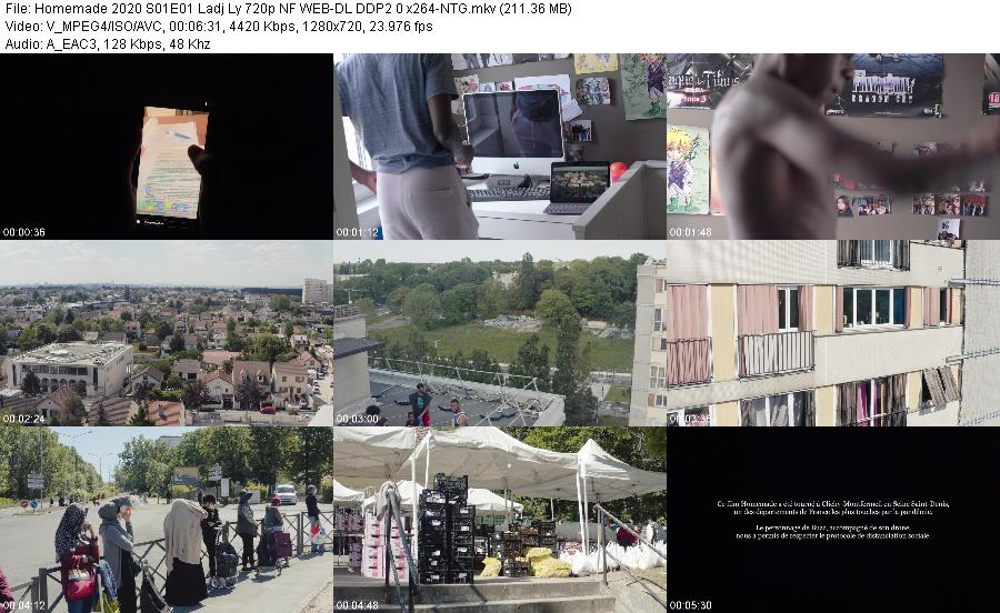 Homemade 2020 S01E01 Ladj Ly 720p NF WEB-DL DDP2 0 x264-NTG Homemade 2020 S01E01 Ladj Ly 720p NF WEB-DL DDP2 0 x264-NTG