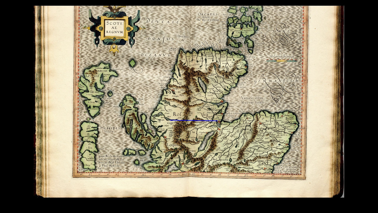 россия щотландия ортелиус подчёрк