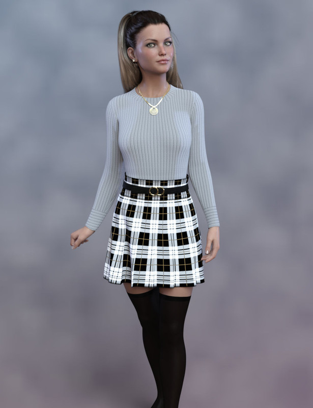dForce Cecille Outfit for Genesis 8 and 8.1 Females dForce Cecille Outfit for Genesis 8 and 8.1 Females