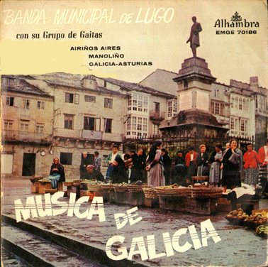 Portada1 - Banda Municipal de Lugo con su grupo de gaitas - Música de Galicia
