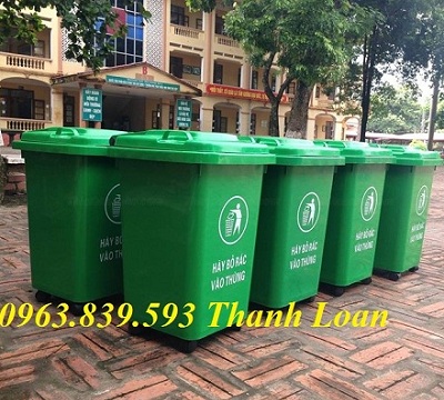 Thùng rác công nghiệp 660lit,xe đẩy rác 660L,xe đẩy rác khu đô thị 0963.839.593 Thung-rac-nhua-60l-1