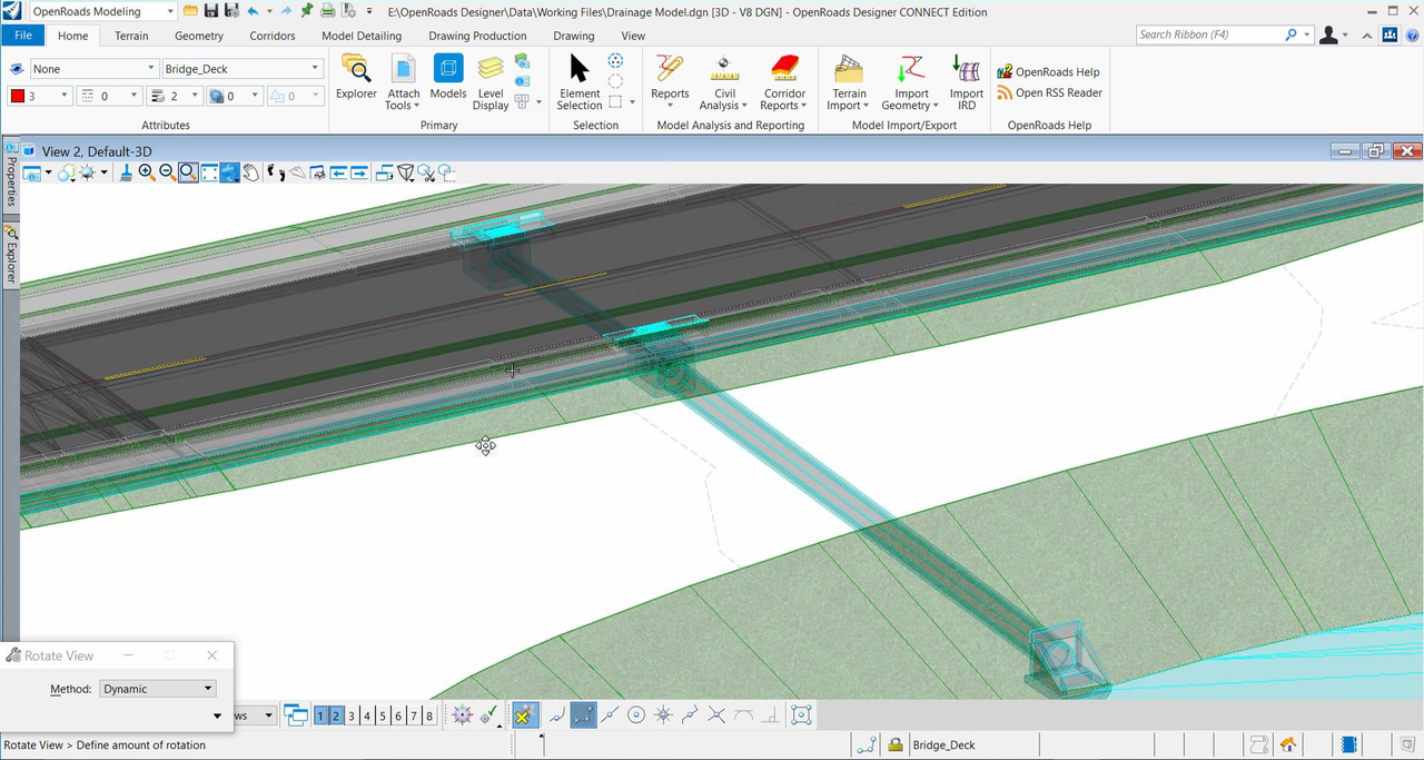 Working with OpenRoads Designer 2023 Update 1 v23.00.01.011 full
