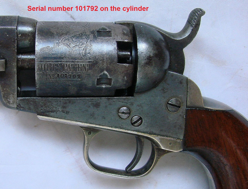 3 Cylinder scene on the 49 Colt