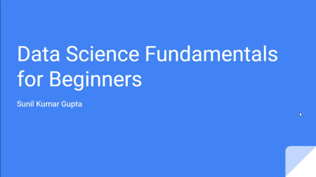 Data Science Fundamentals for Beginners