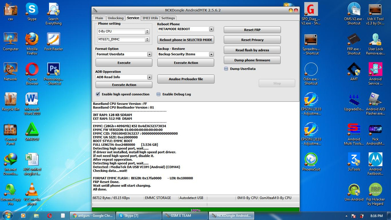 myphone a13 frp done
