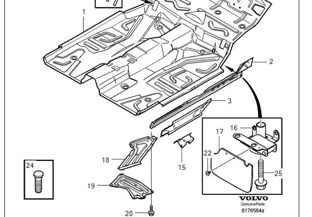 Details about   For Volvo V70 98-00 Professional Parts Sweden Muffler Clamp Kit