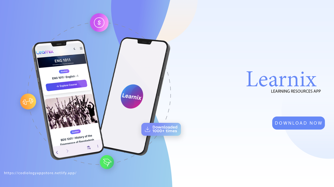 App screenshot poster