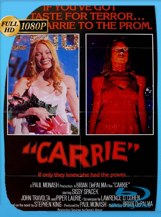 Carrie (1976) BRRip [1080p] [Latino] [GoogleDrive] [RangerRojo]