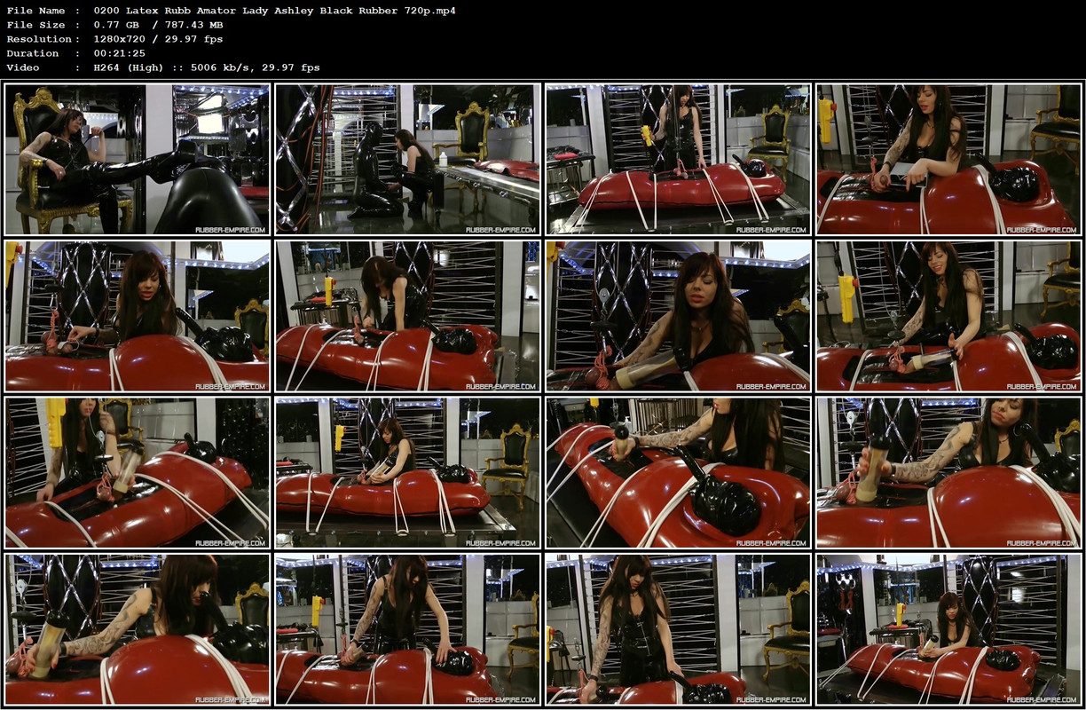 0200 Latex Rubb Amator Lady Ashley Black Rubber 720p.mp4