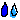 Pixel gif of water droplets falling.