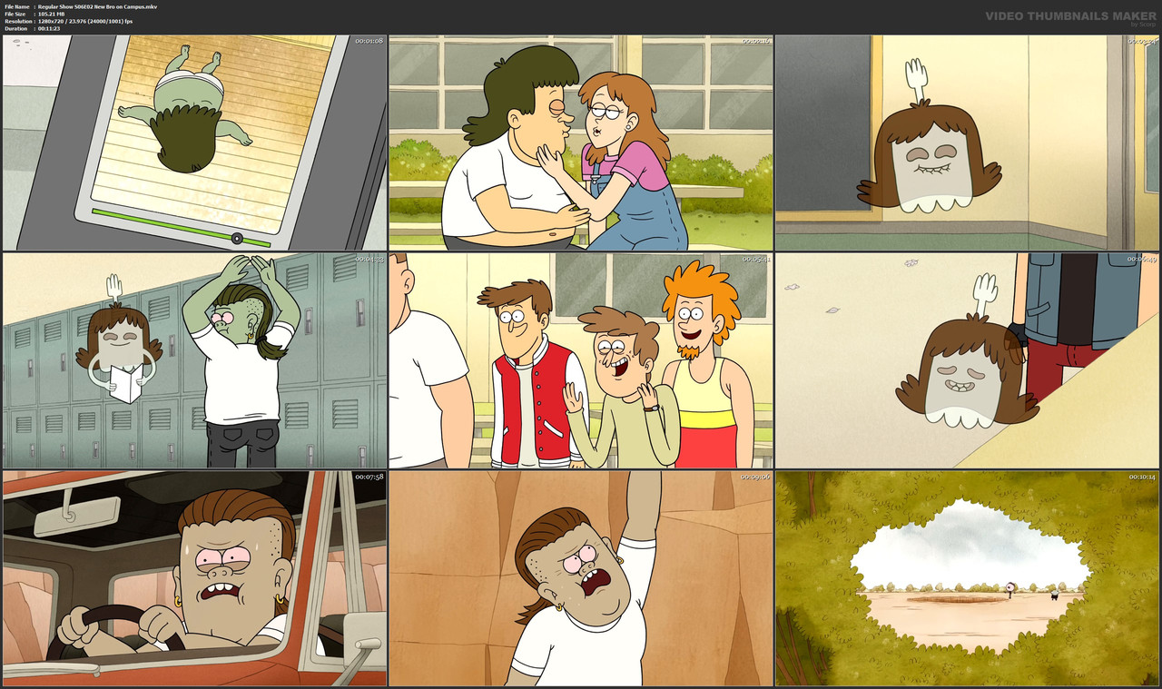Regular Show S06E02 New Bro on Campus.mkv