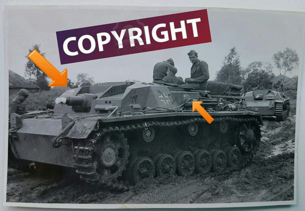 Orig.Foto Sdkfz Stug Sturmgeschütz Kurzrohr Kenn