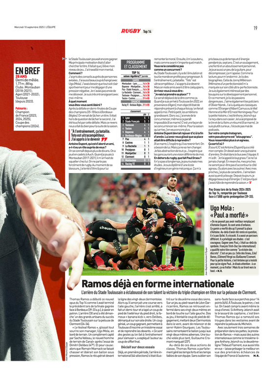 L Equipe du Mercredi 10 Septembre 2025 p2