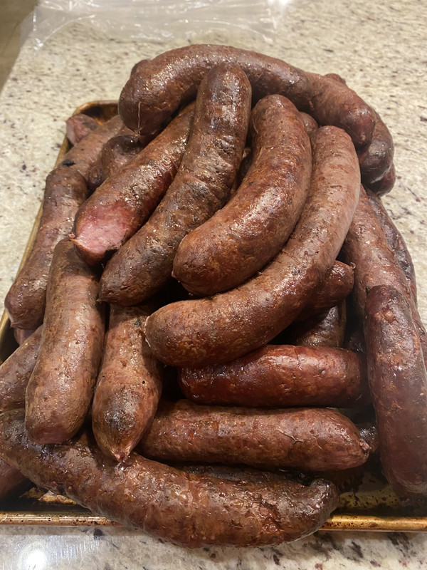 How I Made Smoked Deer Sausage Food and Drink