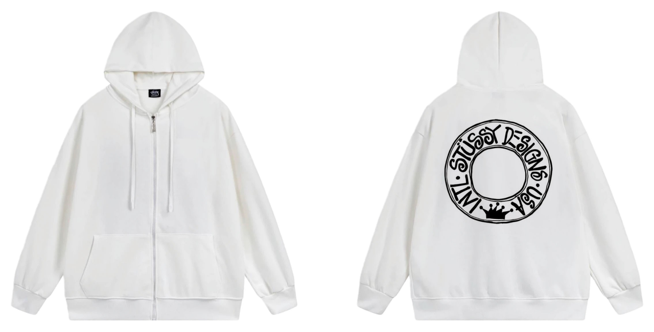 Stussy Zipper Hoodie