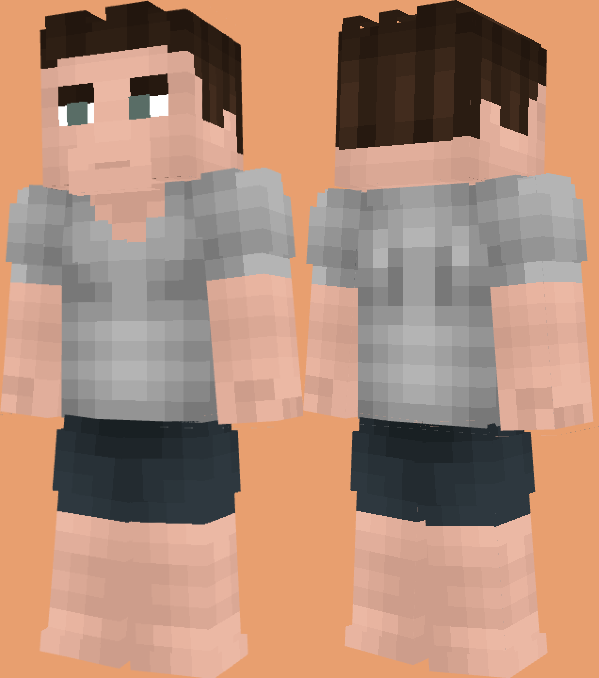 Luke Riordan | Golden Boy - Gen V Minecraft Skin