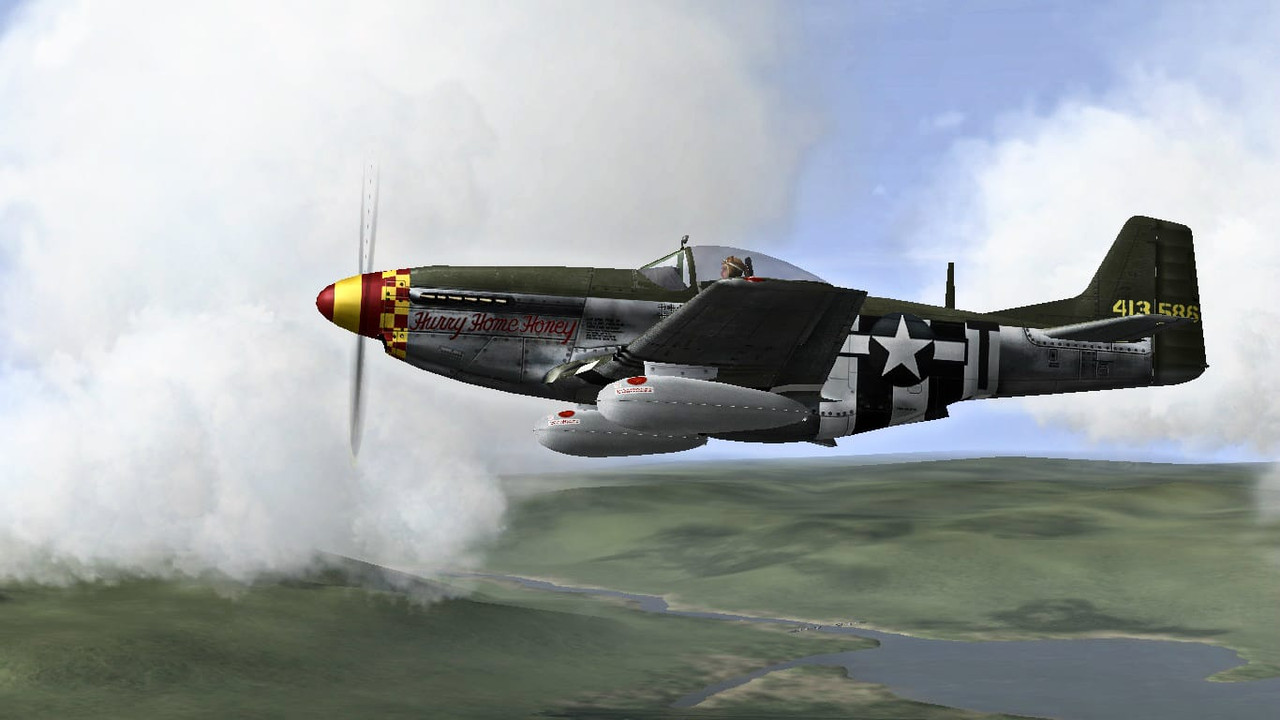 p-51D mustang HurryHomeHoney