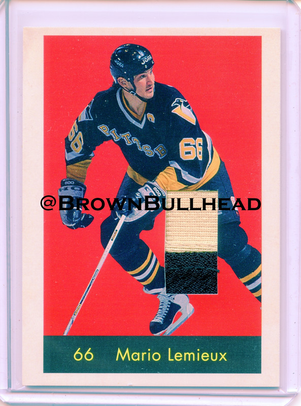 2002 03 ITG Parkhurst Retro Back In Time BIT 09 Mario Lemieux 60 61 Parkhurst design COPY 7A