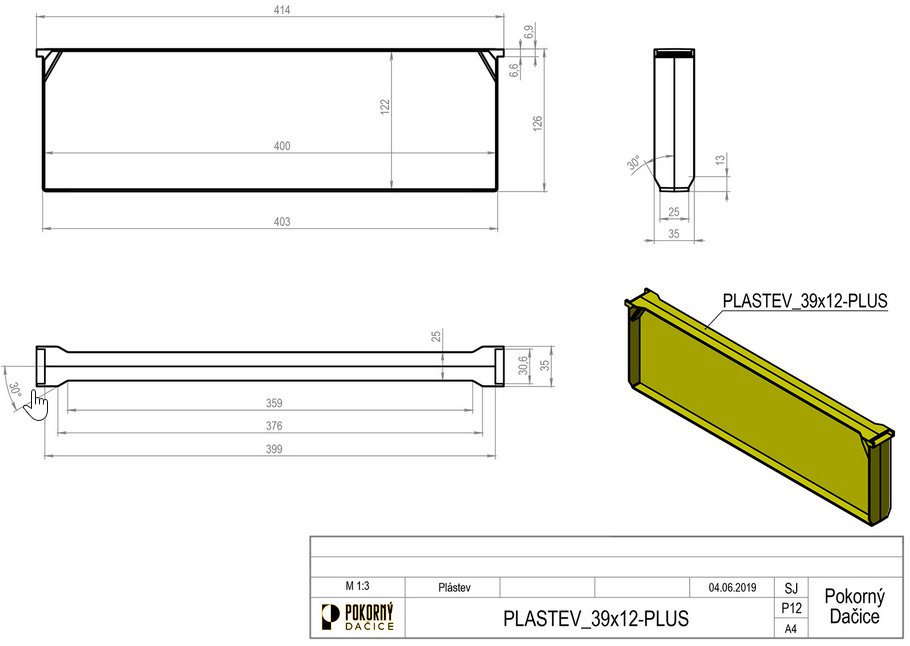 Nákresy, návody a plánky - Včelařské potřeby Pokorný Dačice-000034