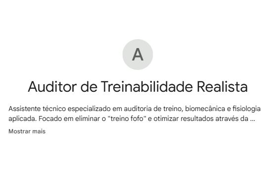 Auditor de Treinabilidade 24h