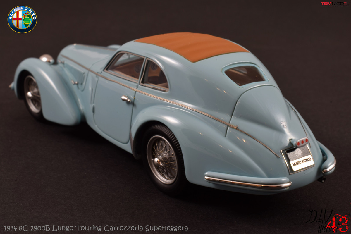 Alfa Romeo 8C 2900B Lungo Touring Carrozzeria Superleggera TSM Blue (3)