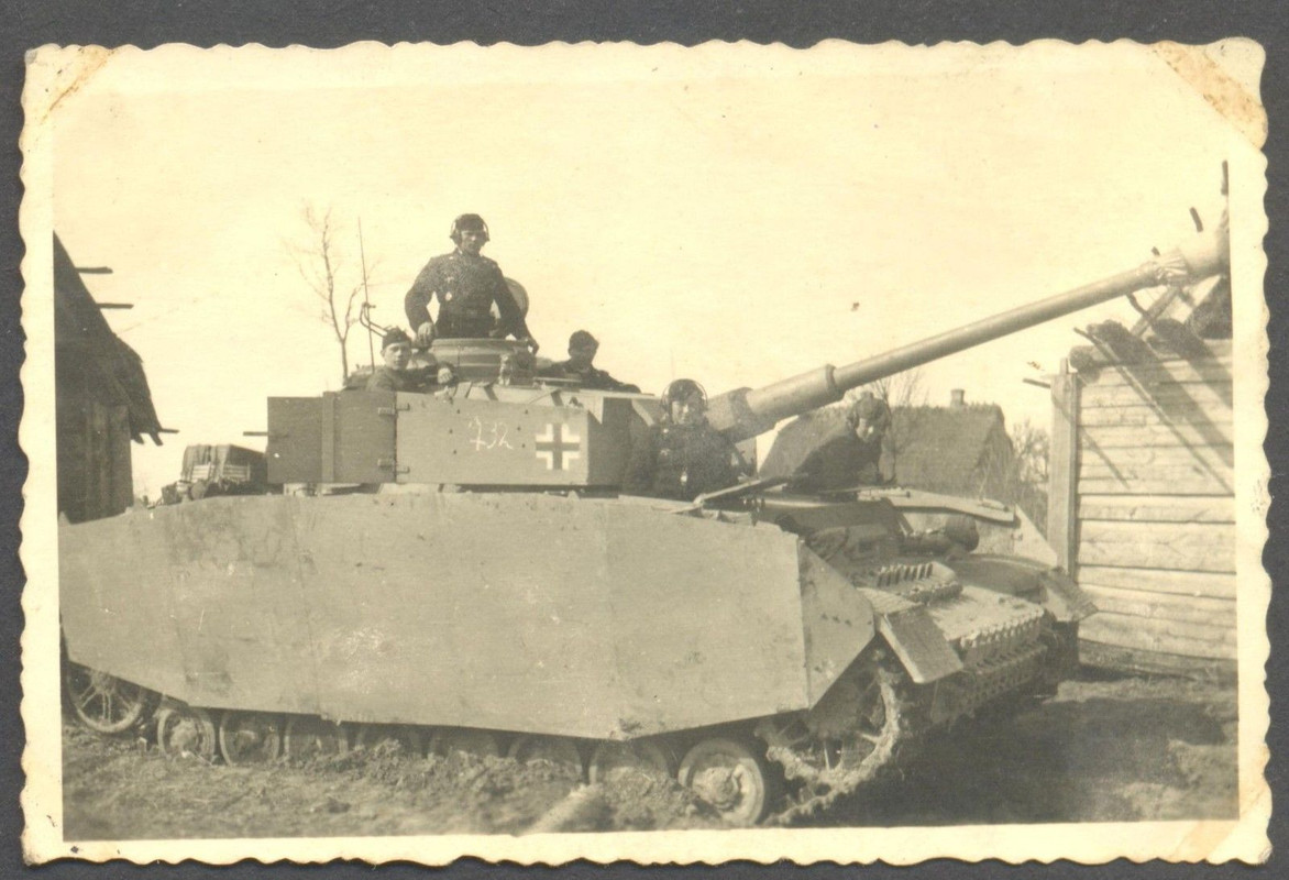 Foto Panzer IV Wehrmacht Ausführung H mit 7,5cm 